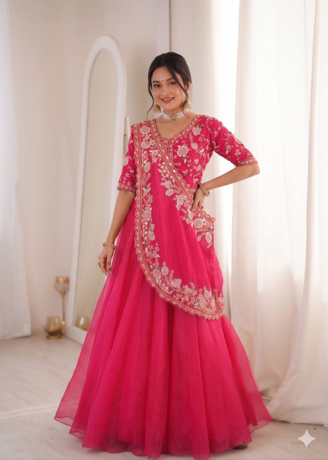 Embroidery Work Lehenga Choli