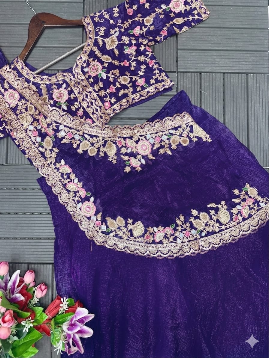 Embroidery Work Lehenga Choli