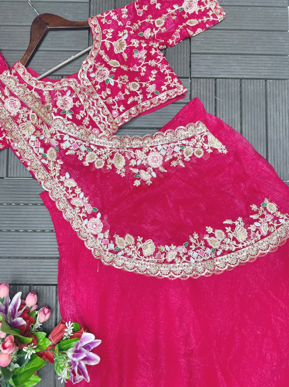 Embroidery Work Lehenga Choli
