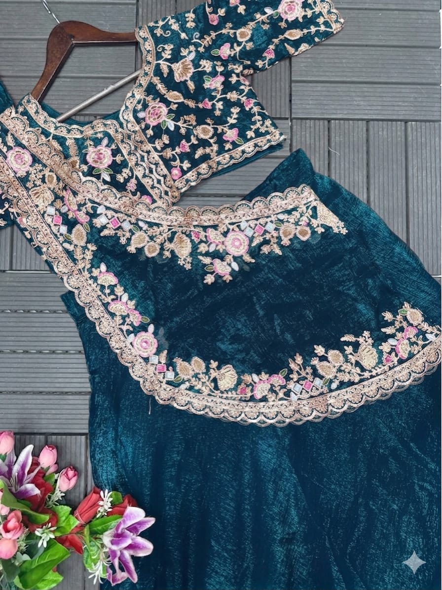 Embroidery Work Lehenga Choli