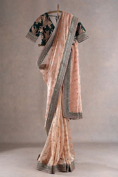 Looking some one for this same colour beautiful Designer Saree on Twil Net Febric with Thred & Sequnce work and blouse on mono benglori silk febric Febric with Thred & Sequnce work.