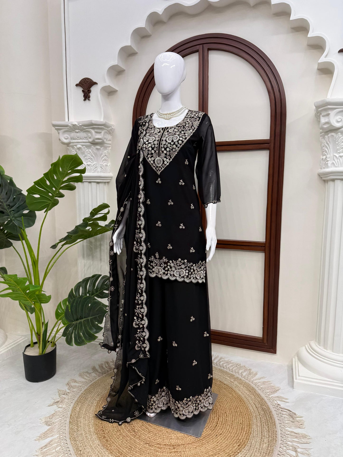Step into effortless charm with our exclusive 3-piece set – crafted for comfort, stitched with grace