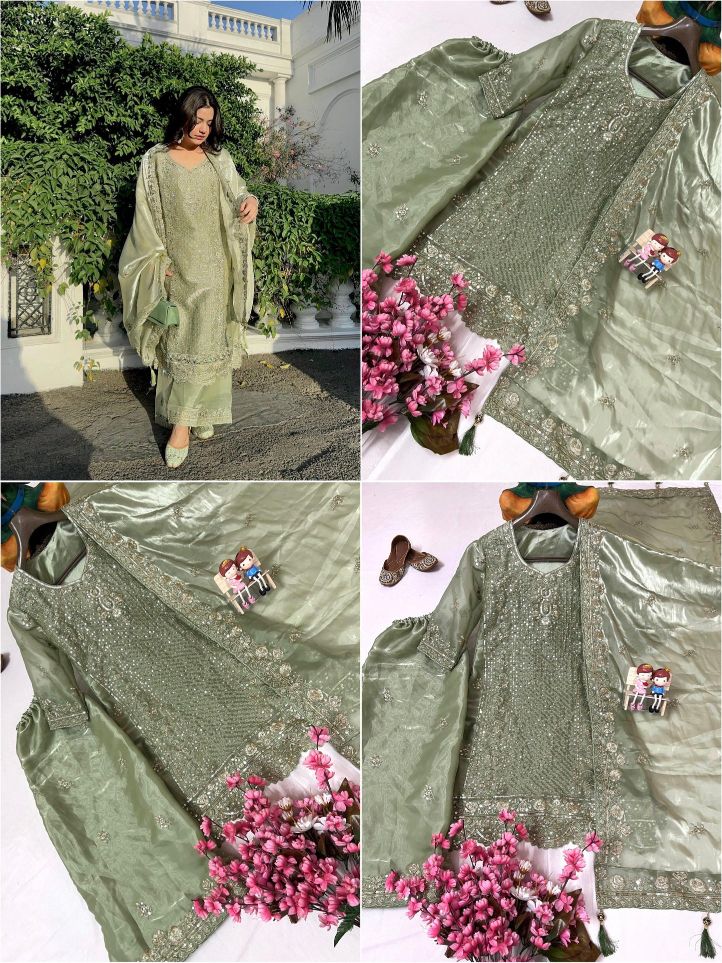 ENHANCE THE BEAUTY OF YOUR WARDROBE WITH THIS NEWLY LAUNCHED KURTI-PLAZZO SET