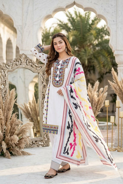 NEW DESIGNER HEAVY NATURAL SILK TOP PLAZZO & DUPATTA SET