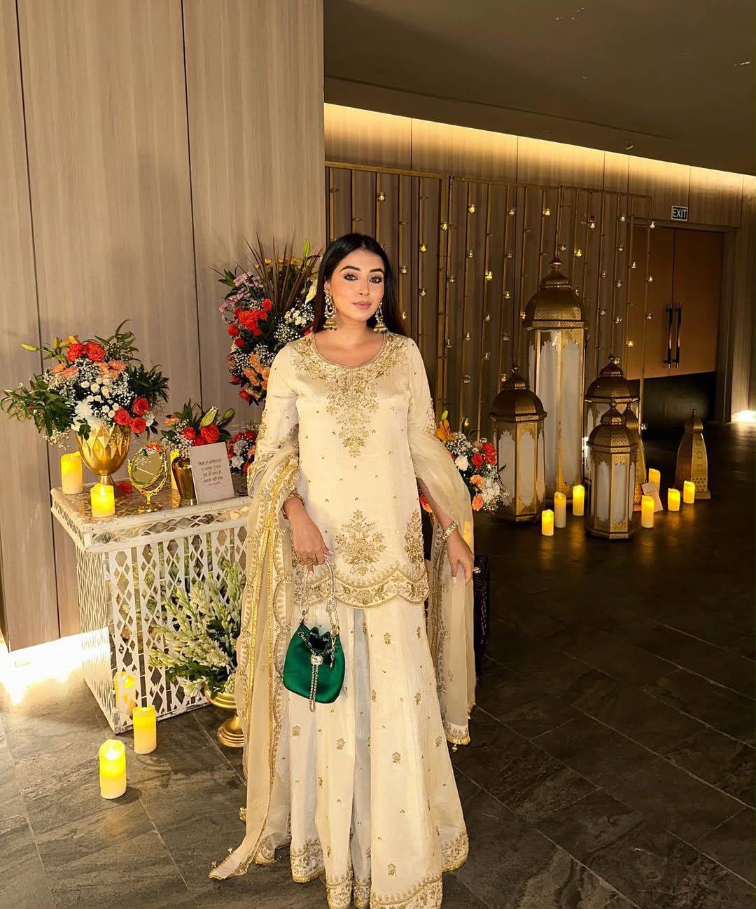 NEW DESIGNER CHINNON SILK SUIT