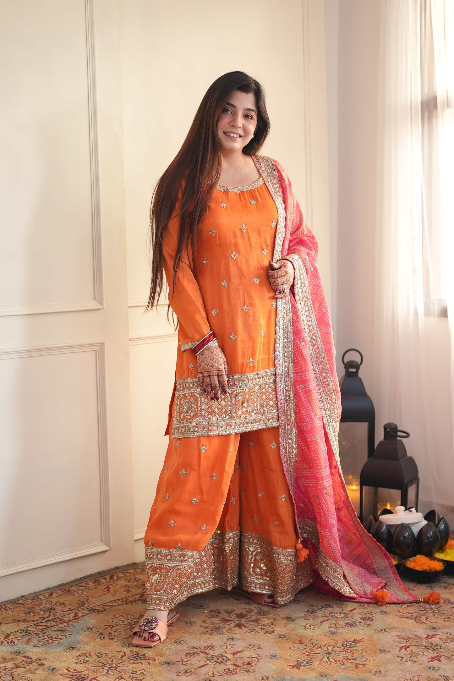 Designer Palzoo Set – Elegant Ethnic Wear ✨ 🎀 Crafted in Classy Tones with Premium Fabric & Detailing