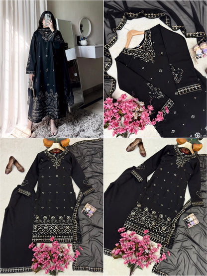 Enhance the beauty of your wardrobe with our newly launched Premium Kurti, Palazzo & Dupatta Set.