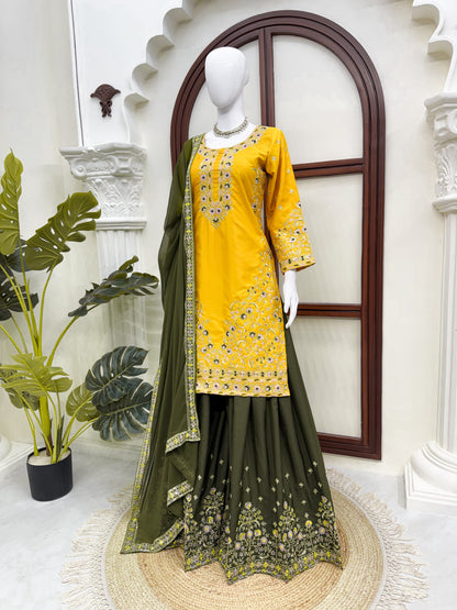 Designer Suit & Pent Set – Elegant Ethnic Wear ✨ 🎀 Crafted in Classy Tones with Premium Fabric & Detailing