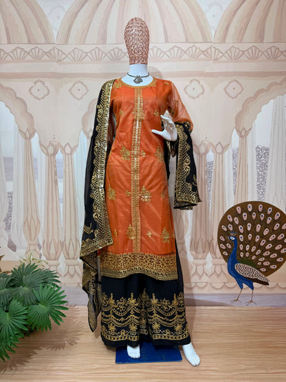 NEW LAUNCHING TWIL NET FABRIC✨KURTI, DUPATTA & PENT 👗 THIS SET IS COMING WITH EMBROIDERY WORK & STYLIST PATTERN FOR EVERY FESTIVAL🥻