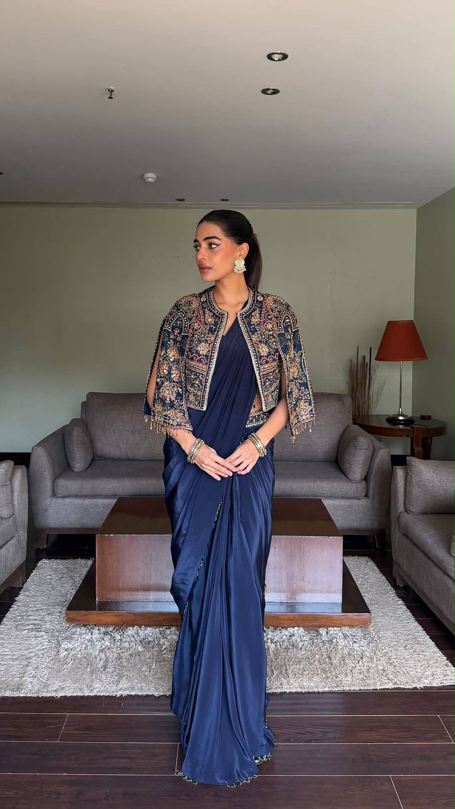 THE BEAUTY OF YOUR WARDROBE WITH THIS NEWLY LAUNCHED READY TO WEAR LEHENGA SAREE DESIGN SET