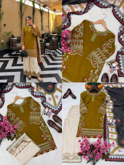 ENHANCE THE BEAUTY OF YOUR WARDROBE WITH THIS NEWLY LAUNCHED KURTI & PLAZZO SET💐