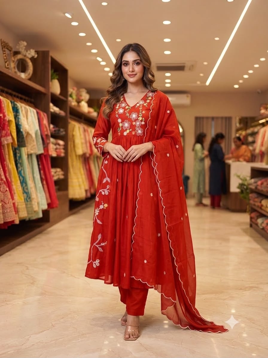 THIS FESTIVAL SEASON WEAR OUR BEAUTIFUL SEQUENCE EMBROIDERED WORKED TOP , PANT WITH DUPATTA ✨