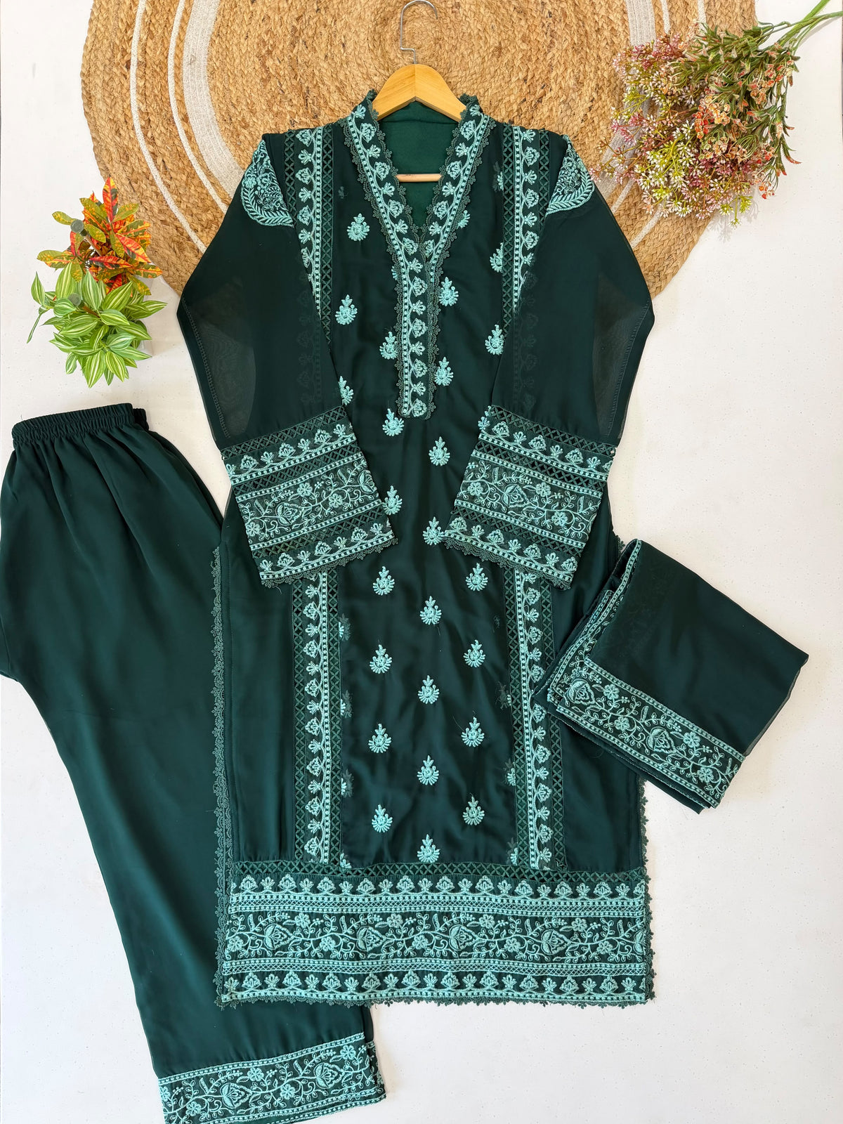 NEW DESIGNED THREE PIECE SUIT SET
