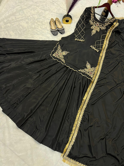 PARTY WEAR TOP AND Lehenga . WITH FANCY DUPPATA AND EMBROIDERY WORK
