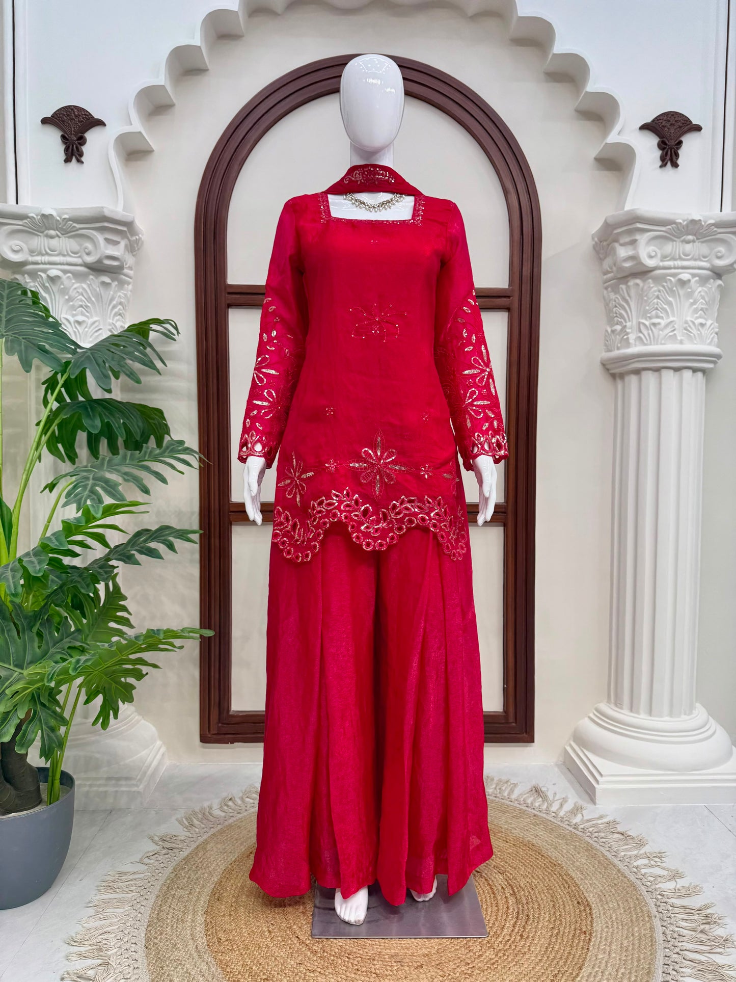 Step into effortless charm with our exclusive 3-piece set – crafted for comfort, stitched with grace.