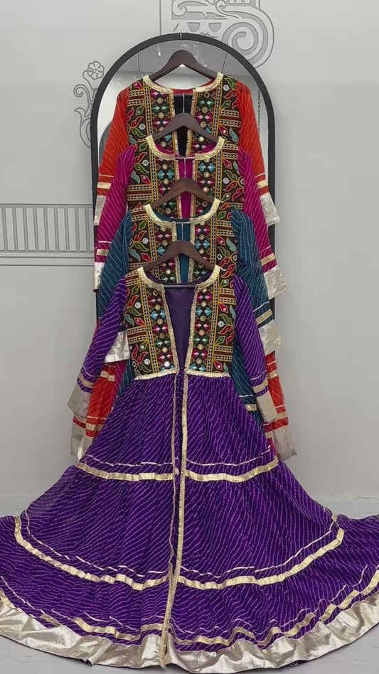 Navratri Special Shrug and Blouse single available wholesale